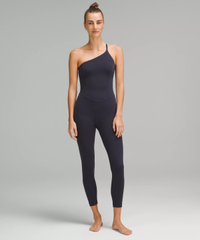 SmoothCover One-Shoulder Bodysuit 25": was $148 now from $99 @ Lululemon