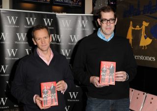 Richard Osman and Alexander Armstrong Pointless LONDON, UNITED KINGDOM - DECEMBER 11: Alexander Armstrong and Richard Osman meet fans and sign copies of 'The 100 Most Pointless Arguments In The World' at Waterstones Leadenhall on December 11, 2013 in London, England. (Photo by Eamonn McCormack/WireImage)