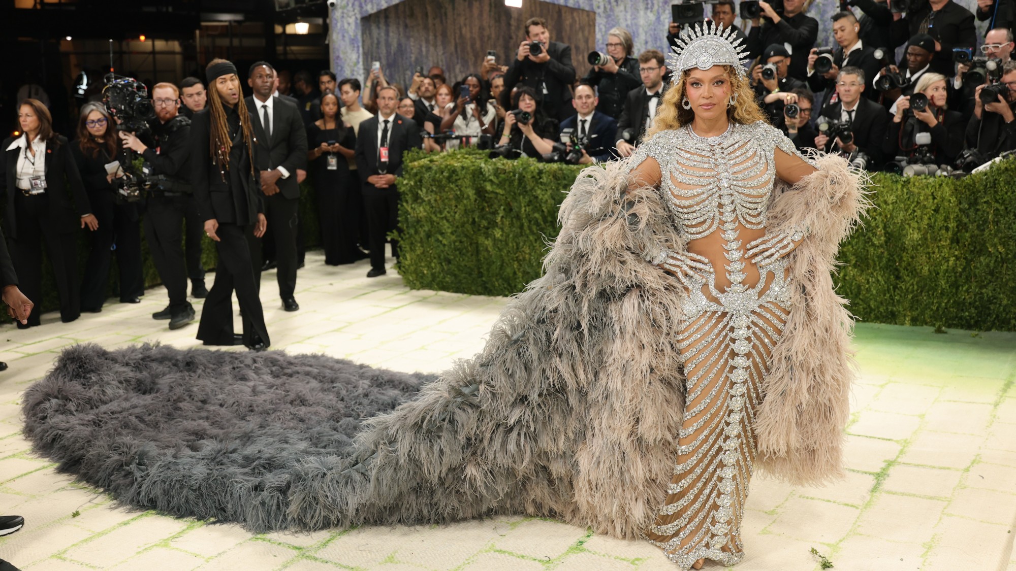 Beyonc&eacute; attends the 2026 Met Gala 