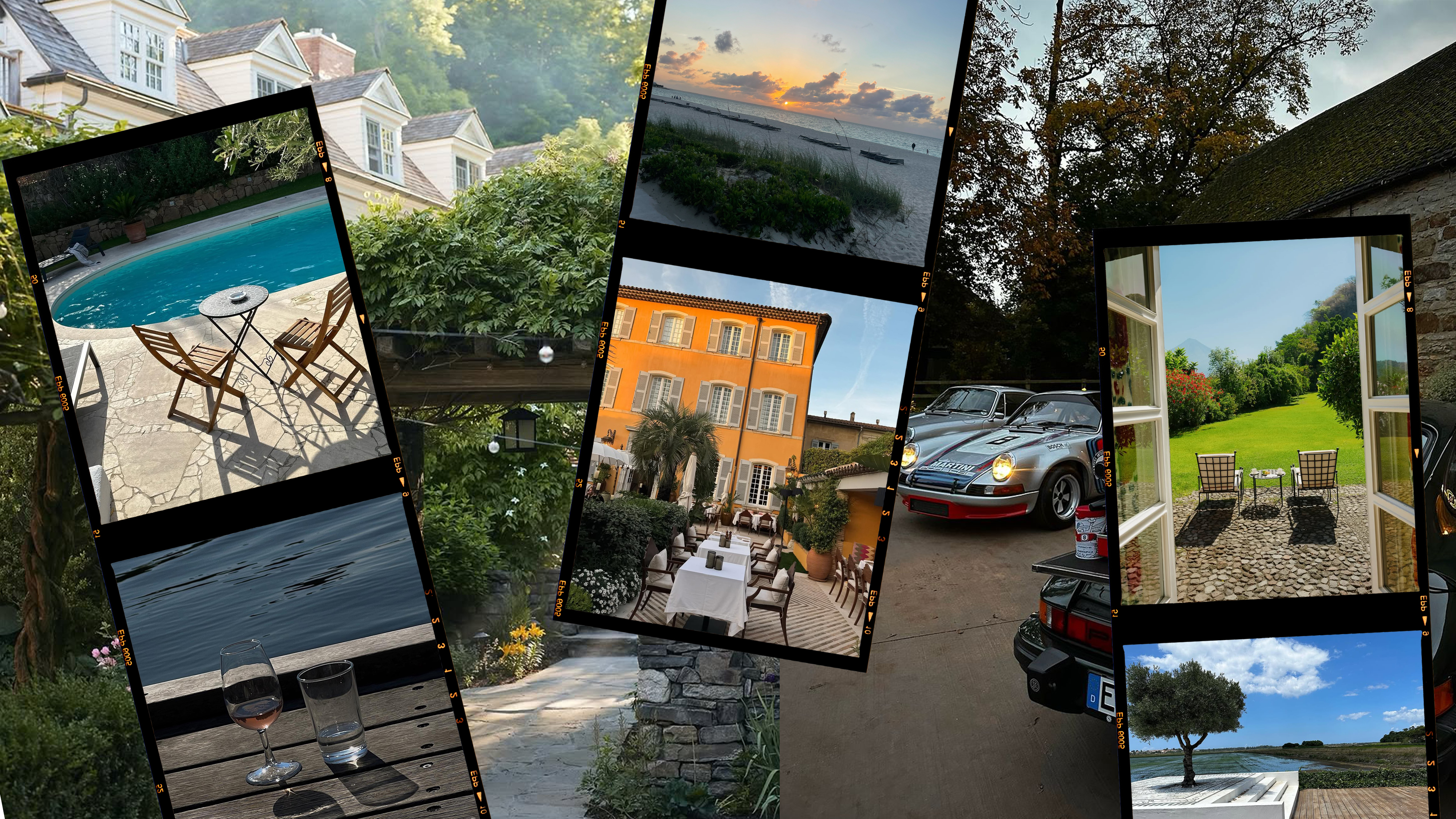 a collage of images featuring the top travel destinations for fashion people in 2025