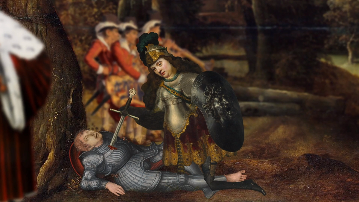 Video Game Royalty Reimagined as Classic Renaissance Era Paintings