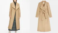 Ted Baker Rosell Long Length Wool Wrap Coat