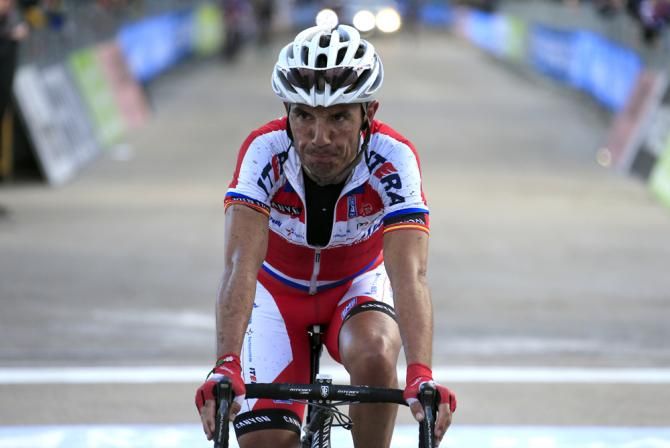 Joaquim Rodriguez (Katusha) lost 43 seconds on the stage to Prati di Tivo