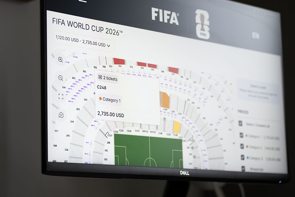 FIFA World Cup ticket sales website
