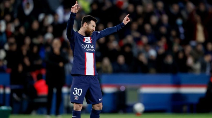 Lionel Messi equals Ronaldo's record in first PSG match after