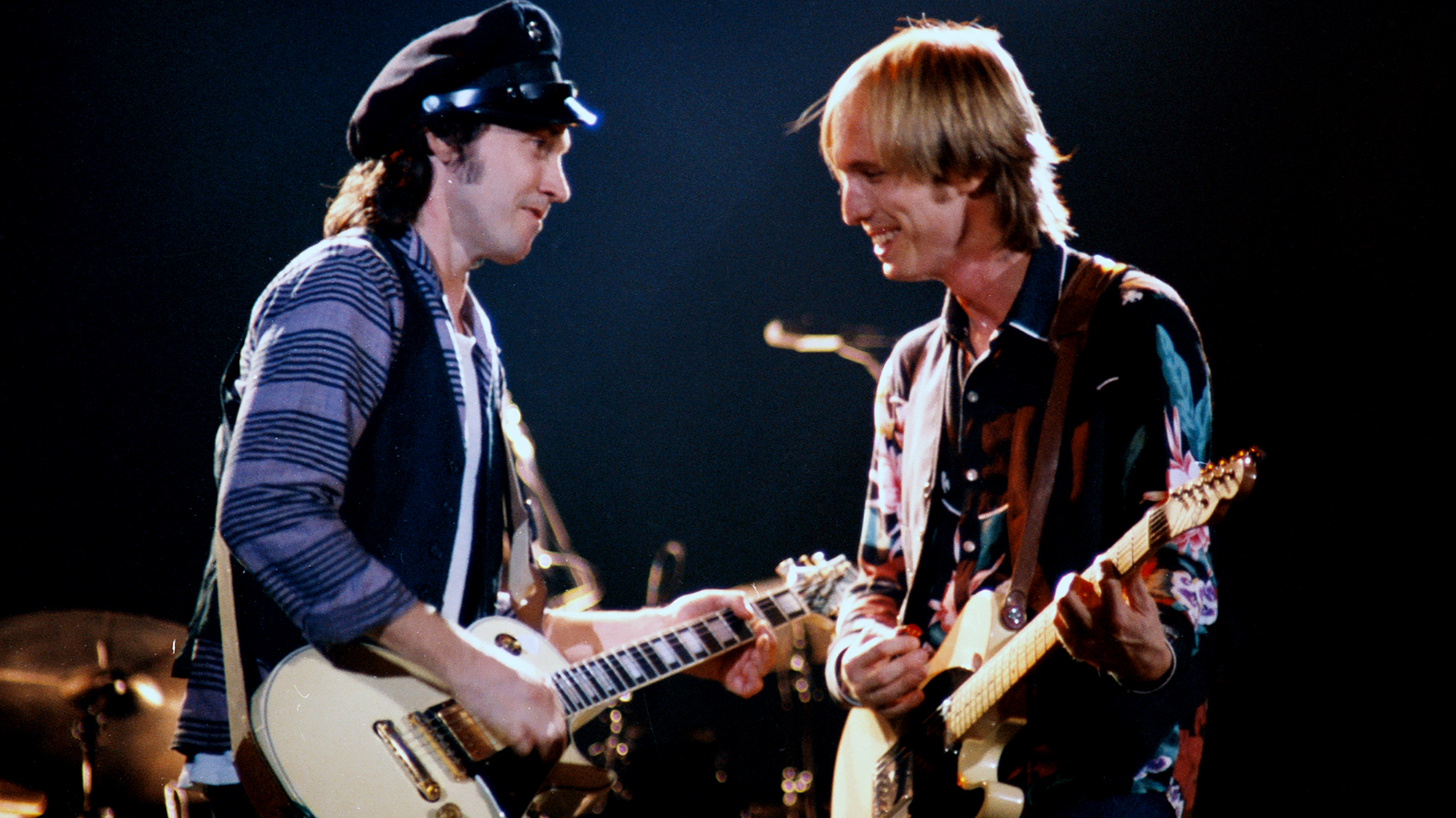 Mike Campbell and Tom Petty and the Heartbreakers, 'Long After Dark' tour, 7 December 1982 Wembley Arena. 