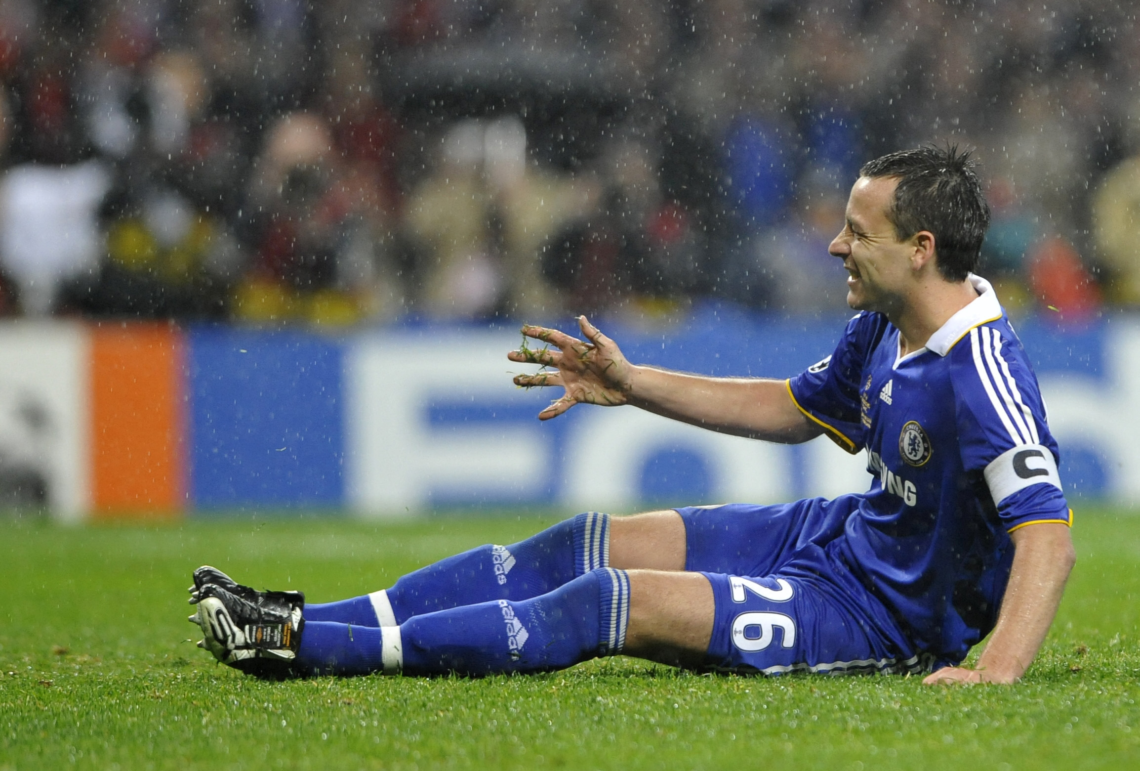 John Terry&#039;s famous penalty miss in the 2008 UEFA Champions League final denied Chelsea a chance to win the game