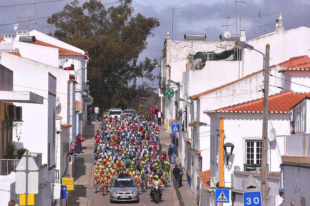 Scenery along the route of stage 4 at Volta ao Algarve