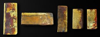 Gold Bars From SS Central America Shipwreck