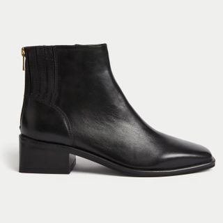 M&S Block Heel Boot