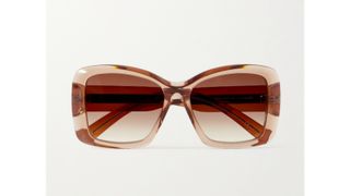 Sunglasses for round faces: Givenchy Blush Square-Frame Acetate Sunglasses