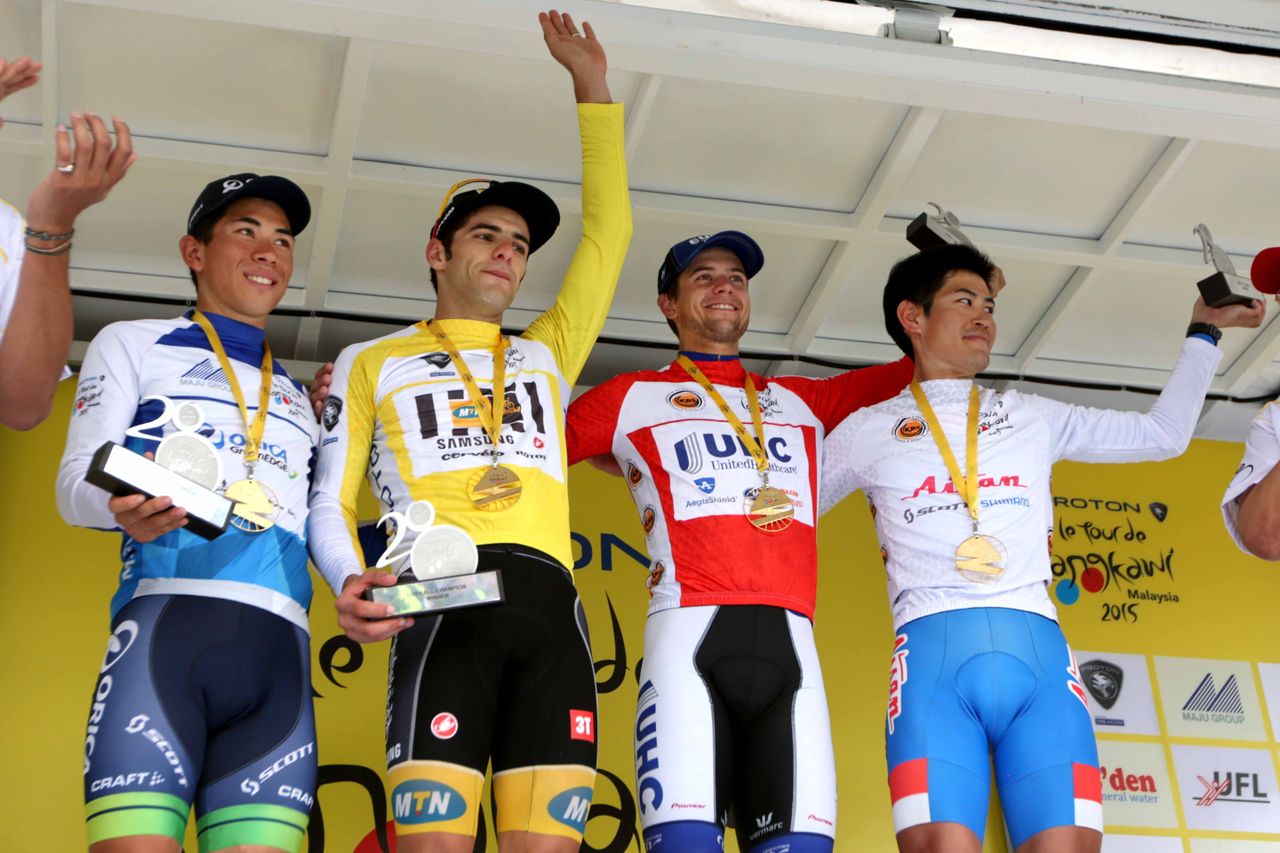 The final jersey wearers