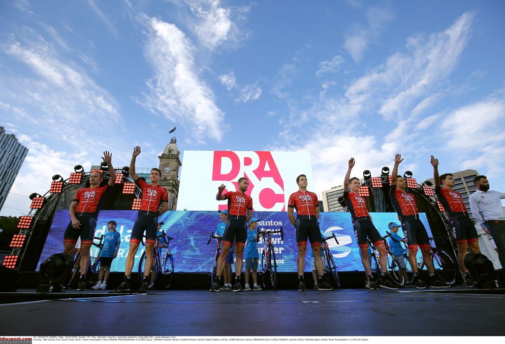 Drapac are hunting stages in the Tour Down Under