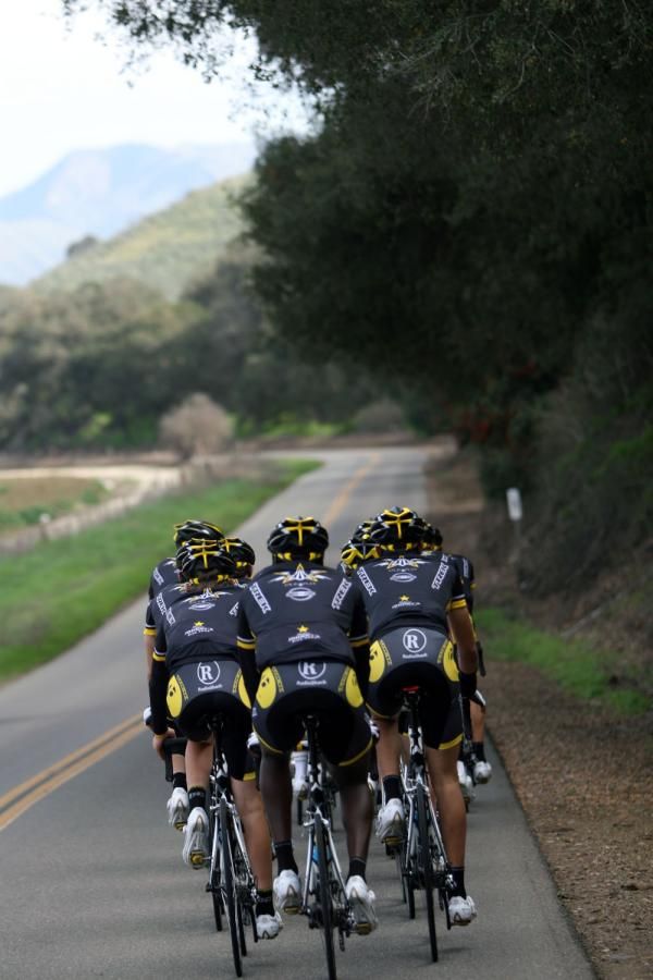 Trek-Livestrong on the open road