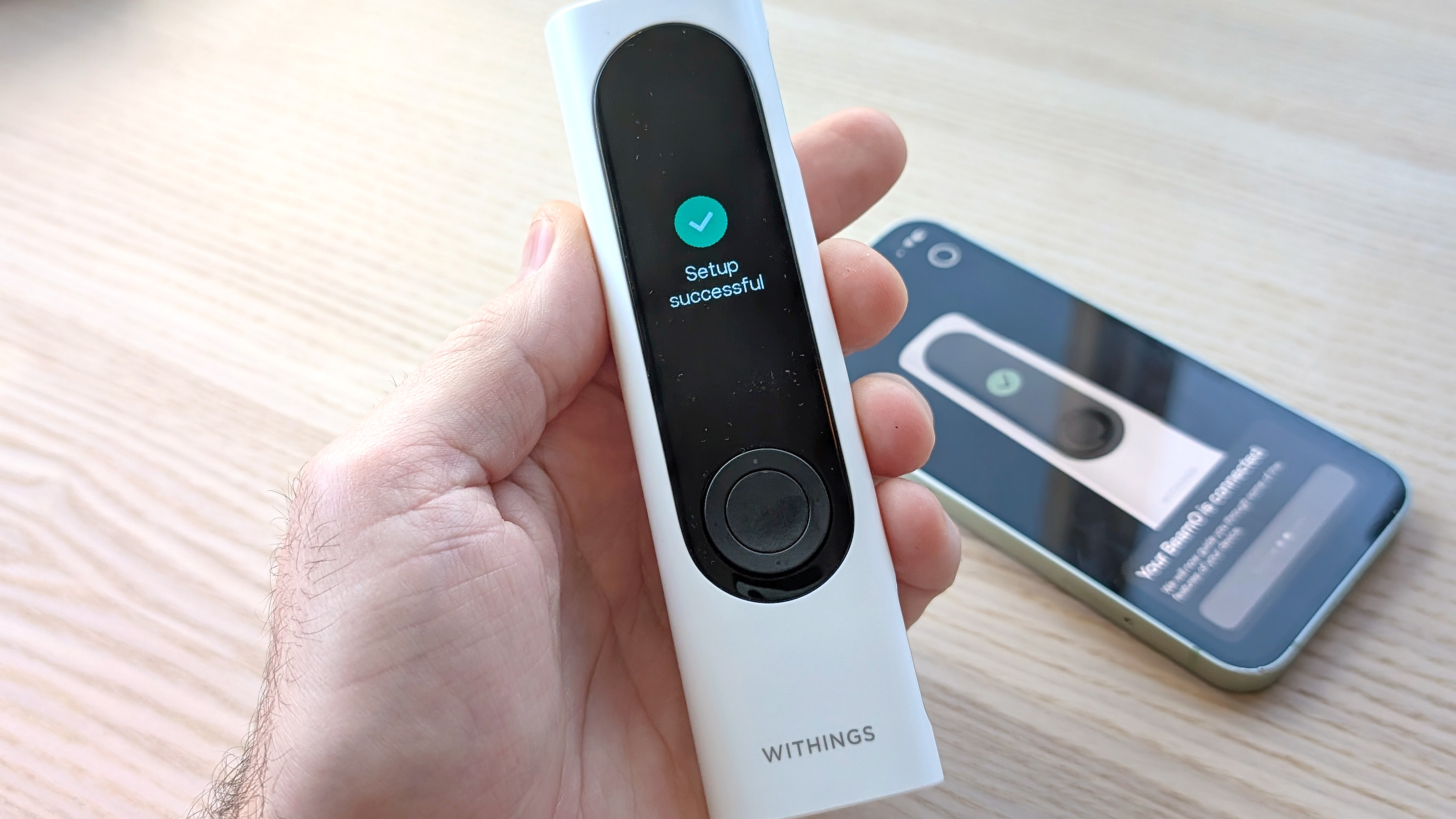 Withings Beamo 4-in-1 health scanner