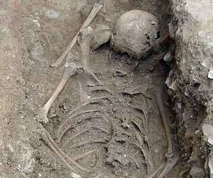 Archaeologists unearth skeleton of girl thought to be a witch