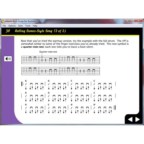 Guitar exercises for dummies audio