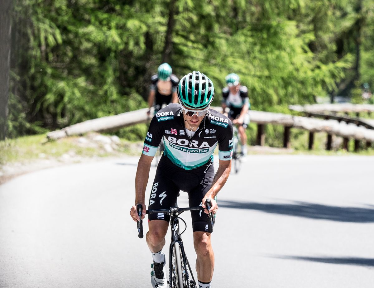 Rafal Majka in training in Austria.