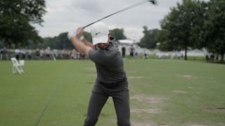 Golfer on Full Swing