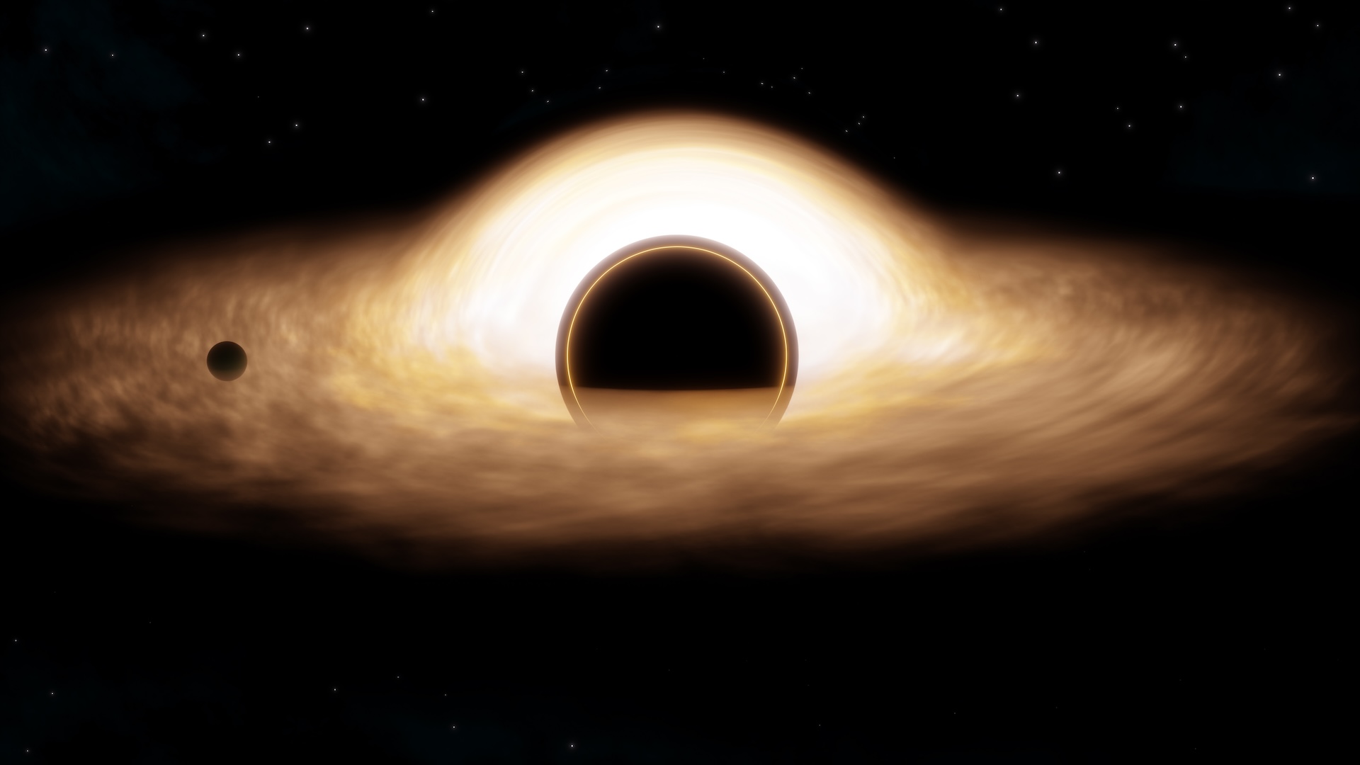  What would happen if a black hole wandered into our solar system? 