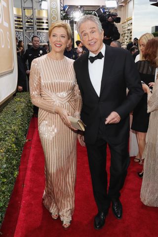 red carpet - Annette Bening and Warren Beatty