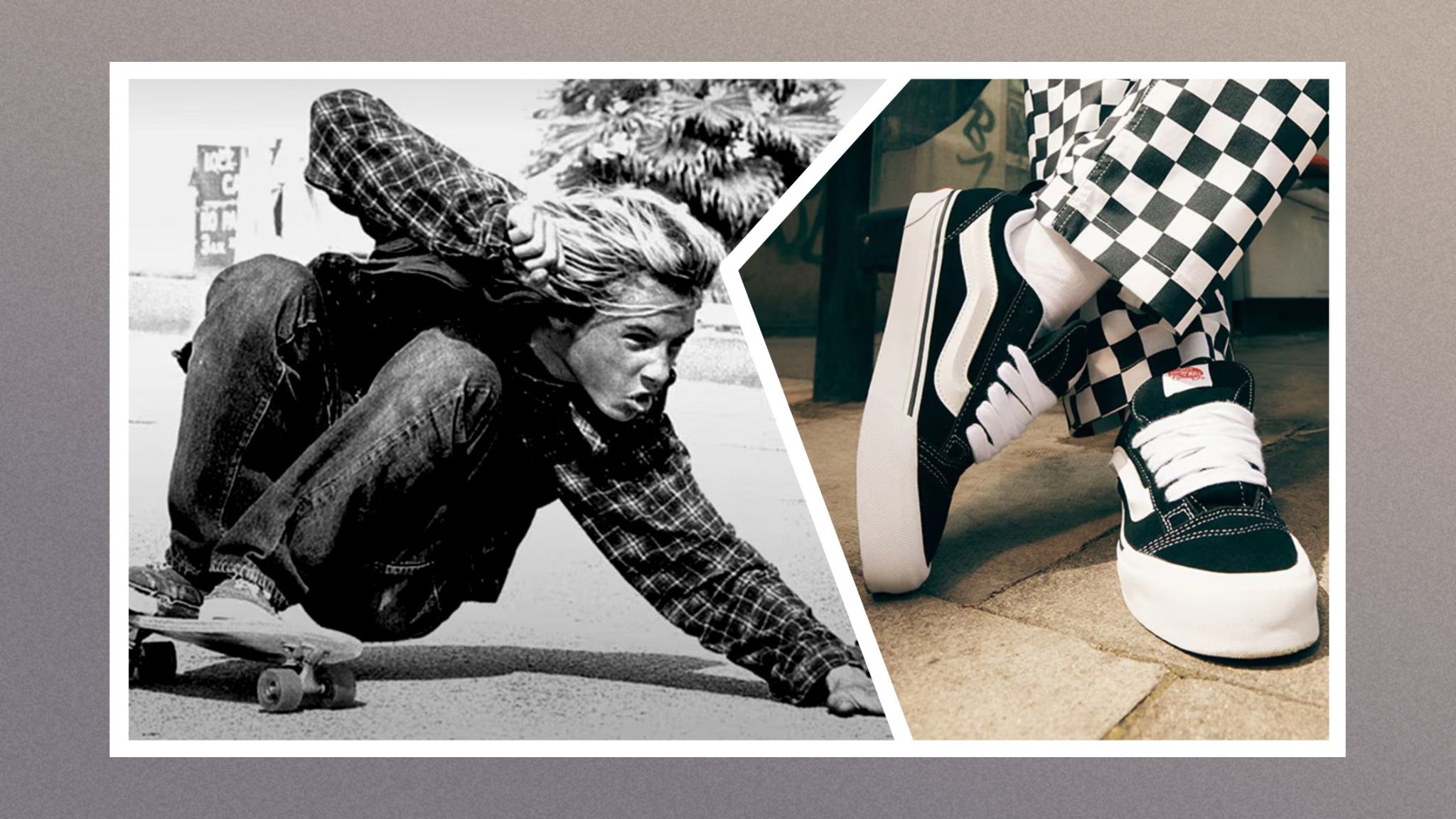 A selection of images of Vans trainers