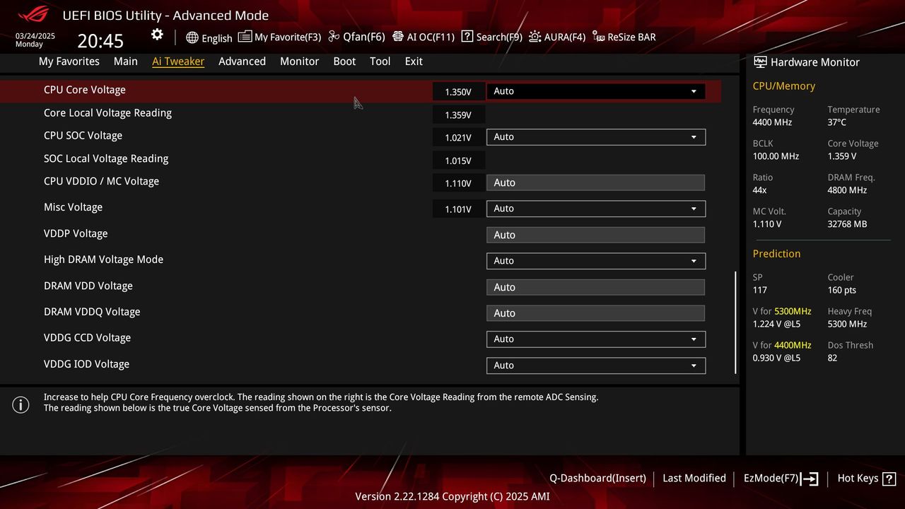 Asus ROG Strix X870E-E Gaming Wifi