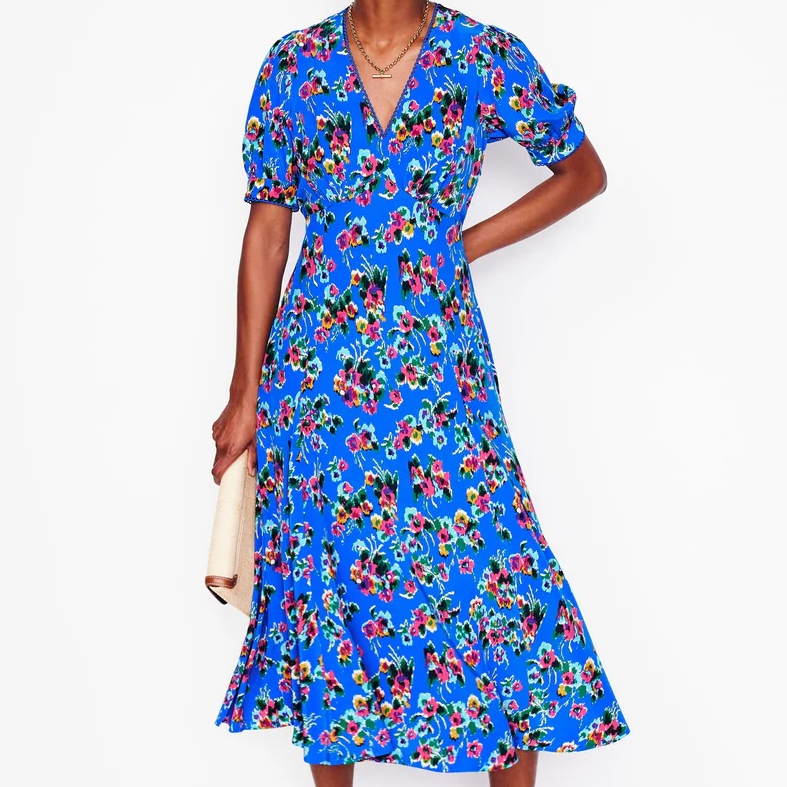 Boden Rosie Floral Tea Dress