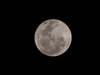 March 2013 Full Moon Over Phillipines
