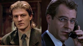 Sean Bean in Patriot Games; Henry Czerny in Clear And Present Danger