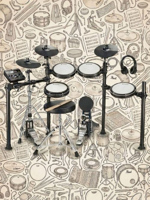 Donner DED-200 electronic drum set