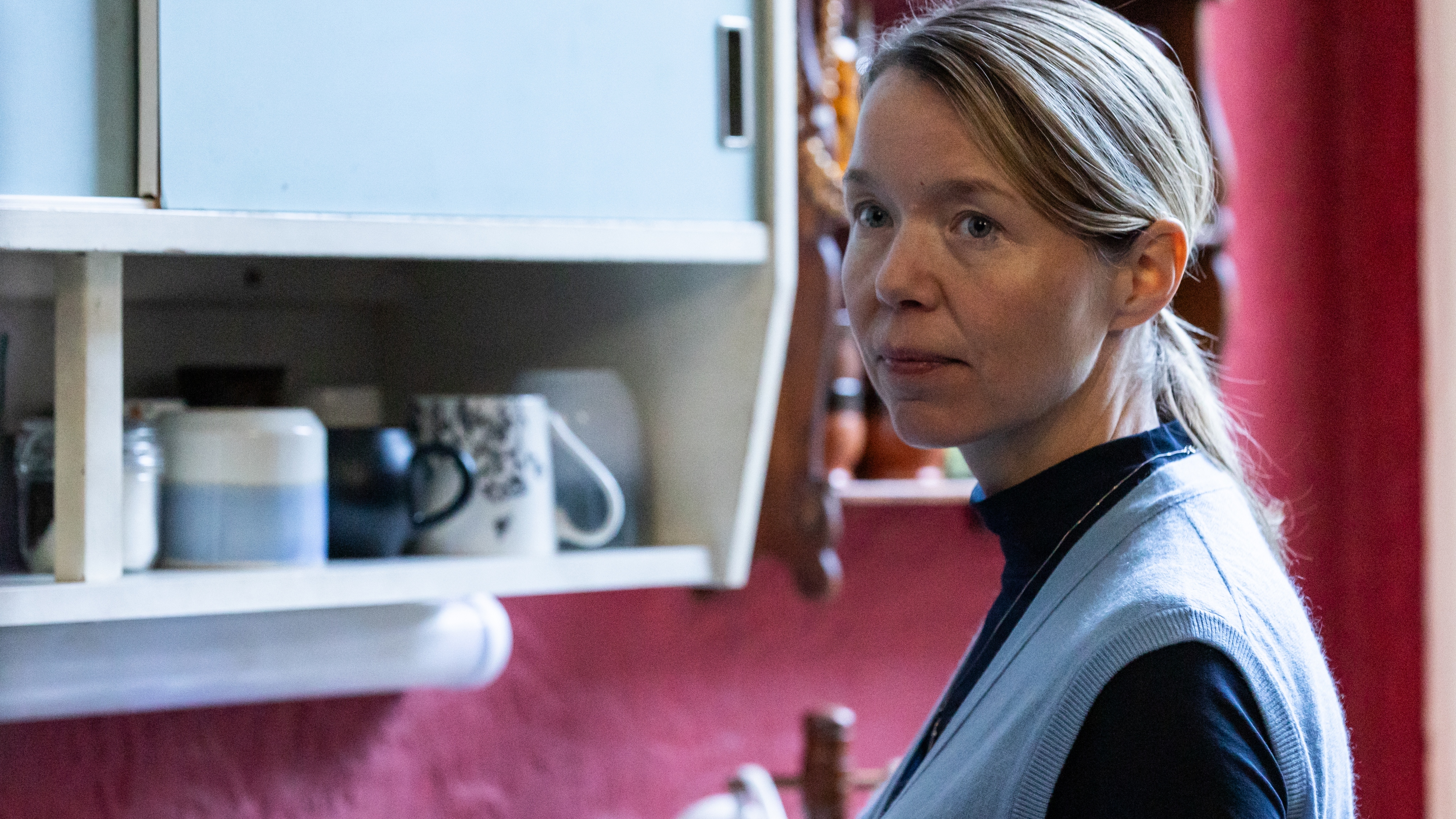 Anna Maxwell-Martin plays Katherine in Unforgivable