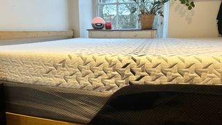 The Nectar Luxe mattress in a bedroom next to a window