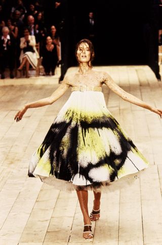 An image of Alexander McQueen, one of the best London fashion brands.