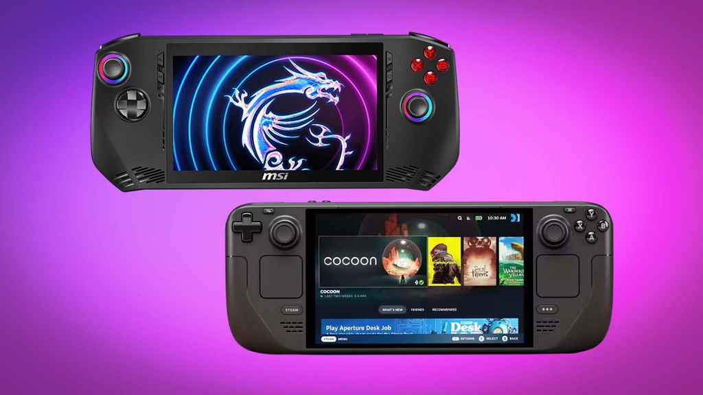MSI Claw vs Steam Deck Which is the best gaming handheld? Windows