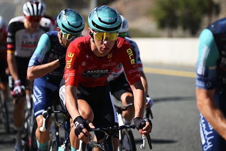 Antonio Tiberi during stage 4 of the UAE Tour