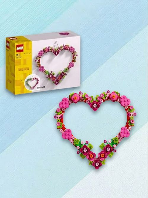 Lego Heart Ornament