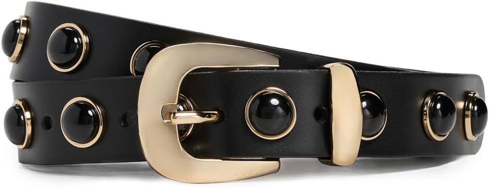 Madewell, Madewell Women&#039;s Clean Western Belt, True Black Multi, Medium