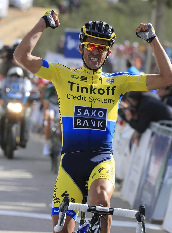 Alberto Contador (Tinkoff-Saxo) wins stage 4