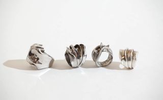 Rings by emerging jewellery designer Mason Feyz