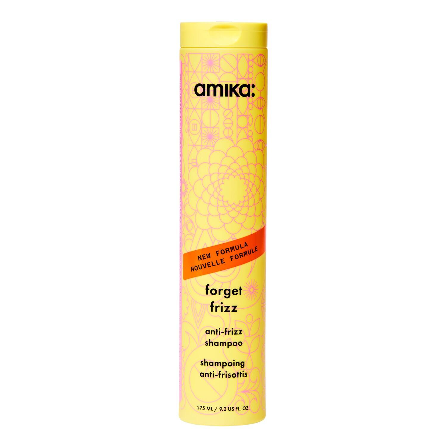 Amika Forget Frizz Anti-Frizz Shampoo 275ml