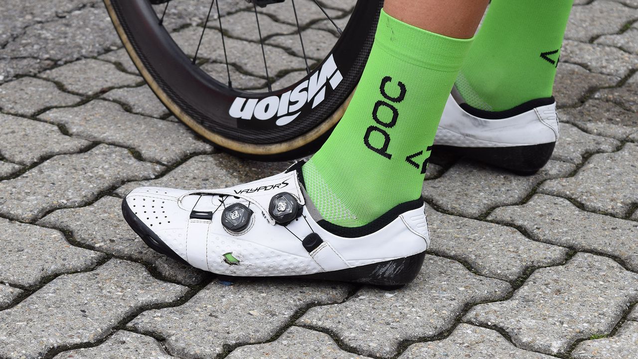 Vanmarcke is another rider who makes fit adjustments to his shoes