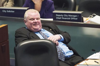 Rob Ford returns to office after two months in rehab