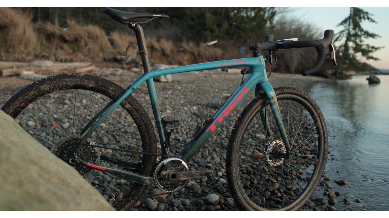 Kiel Reijnen's Trek Checkpoint SL for the Dirty Kanza