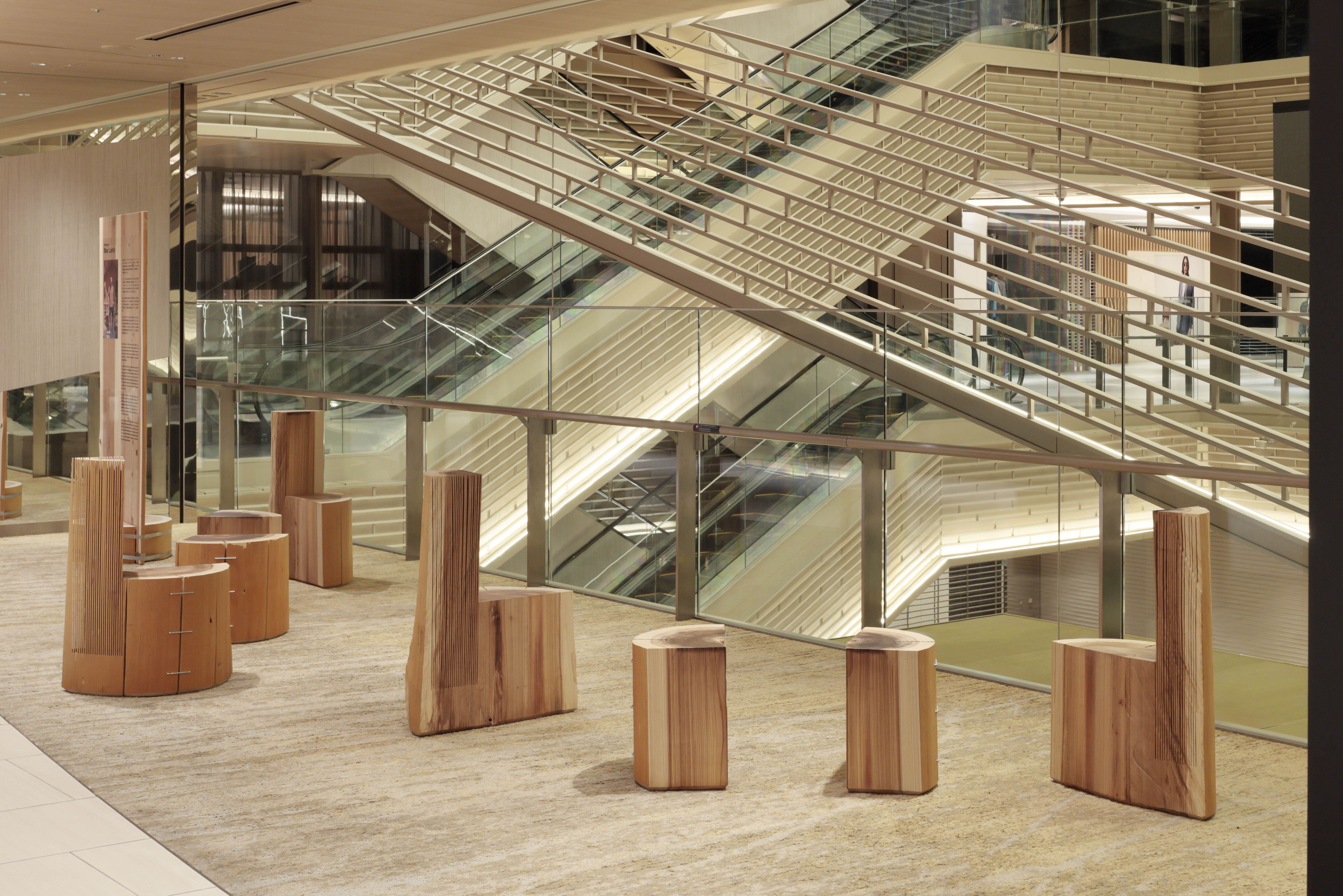 cedarwood chairs in Japan