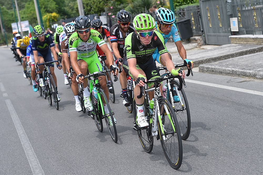 Tom Jelte Slagter (Cannondale-Garmin) in the breakaway