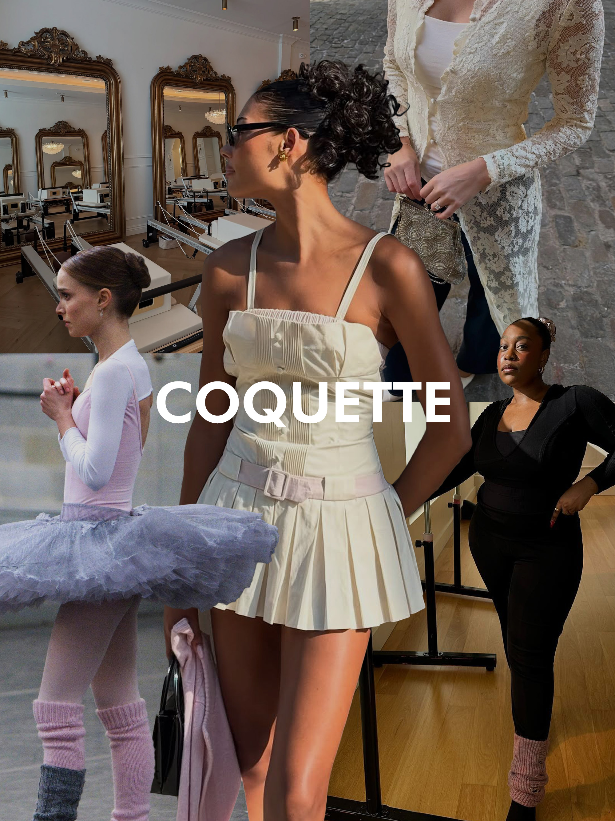 Coquette aesthetic.