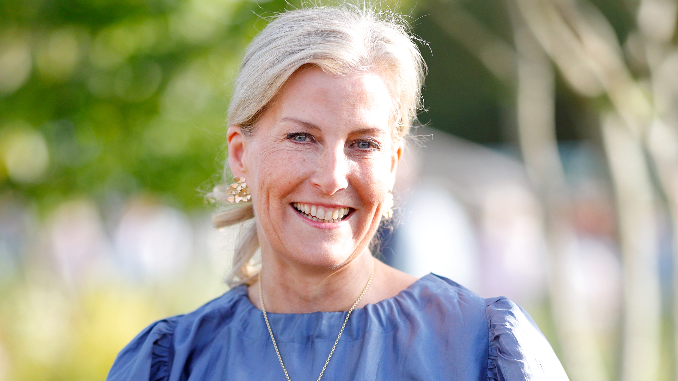 Sophie, Duchess of Edinburgh attends the opening of the 'The Plants with Purpose Garden',