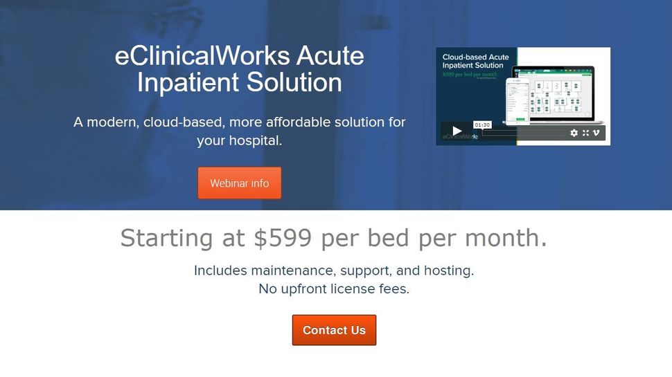 eClinicalWorks review TechRadar