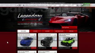 GTA Online new cars - Chop Shop update at Legendary Motorsport